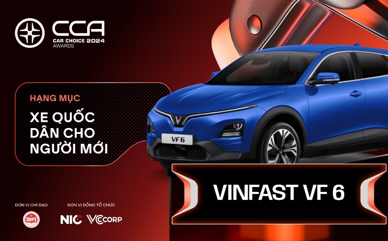 xehay xe quoc dan vf6 051024 3 VF 6 giành giải "Xe quốc dân cho người mới" tại Better Choice Awards